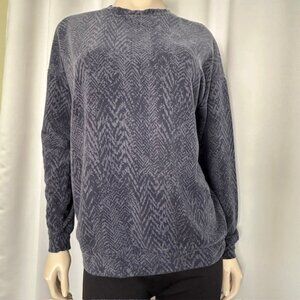 Athleta Women’s Studio to Street Printed Athletic Oversized Sweatshirt Size M